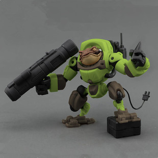 FIFTYSEVEN拼装 24国创机甲可动玩具 模型NO.57傀甲狩人小队冢蛙1