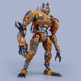 变形玩具TransArt TA BWM-09第三代 黄豹 BW超能勇士猛兽侠金刚