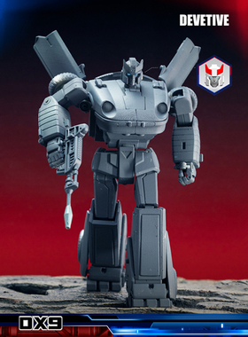 变形玩具DX9-TOYS 追捕者 DX9-D18 警车G1动画系列汽车人MP比例