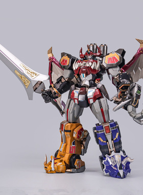 炸裂模型 大兽神组合 ZL-01 神兽合体 变形玩具合金成品 恐龙战队