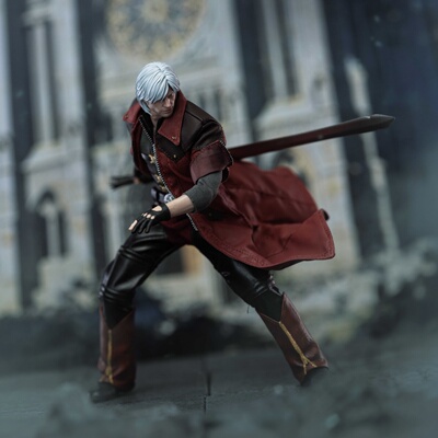 SIGMA STUDIOS 瘦姑妈 恶魔猎手1/12鬼泣 但丁 成品可动手办DMC-1