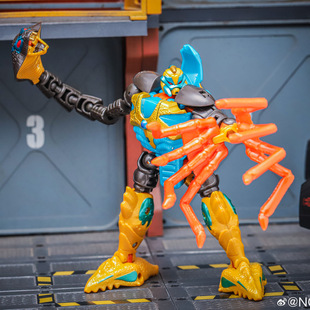 孩之宝变形金刚玩具 天尊世代 领袖纪元 D级快刀勇士 超能勇士