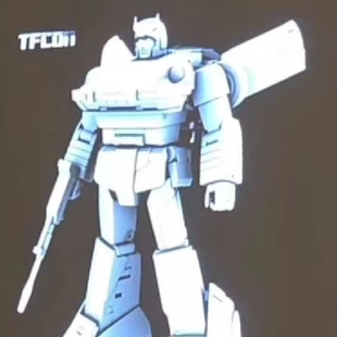 变形玩具 FansToys 合金成品关节可动机器人 警车