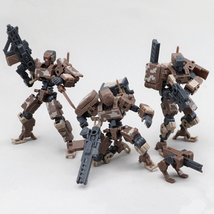 FIFTYSEVEN拼装 24国创机甲玩具手办 模型NO.57傀甲小队战五L型1