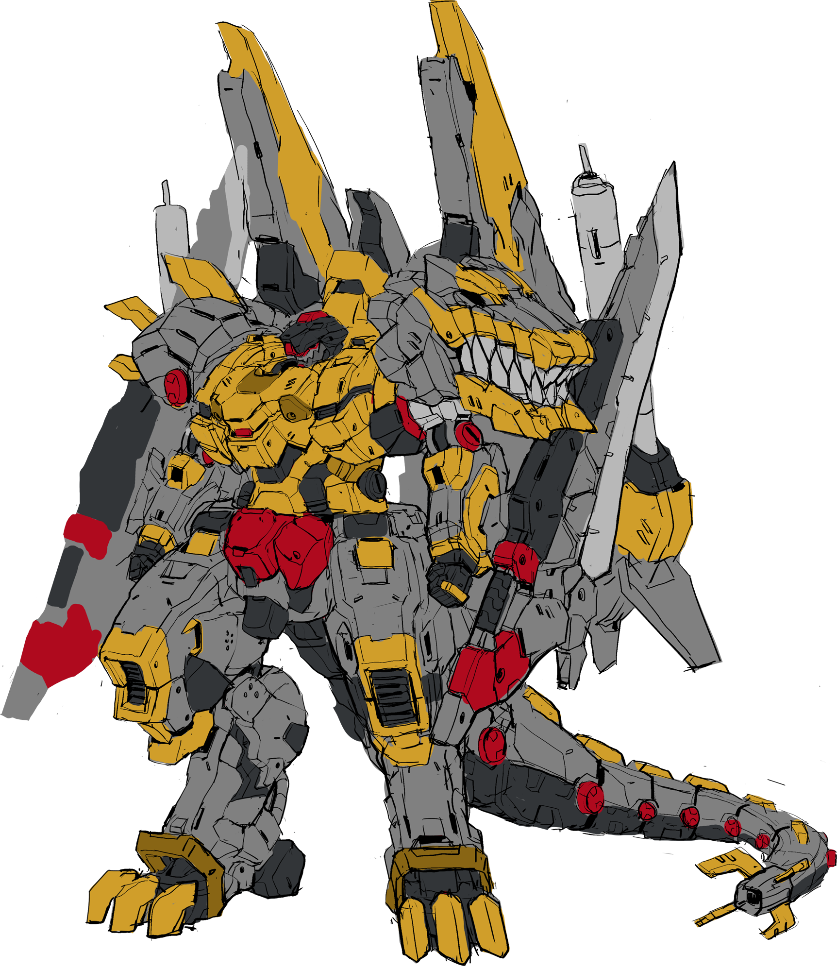 藏玩阁cang-toys 修罗王组合暴龙变形玩具恐龙小队预订