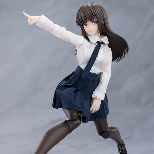 蜗之壳 空想 JK-01 兔女郎 丽娜1/12 Rena 成品可动人偶手办模型