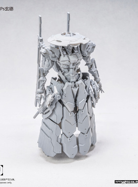 国创机甲 成品可动模型 INPEN HERO 拔月者 隐匿型刺客机甲战士