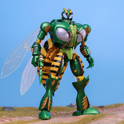 变形玩具超能勇士黄蜂成品模型