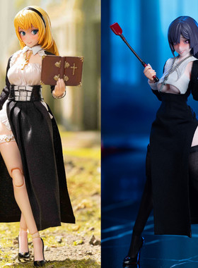 FOGTOYS迷雾玩具YU-01A 修女1/12艾拉Eiar YU-01B莱拉Layla手办
