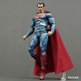 INART DC漫画系列 超人 1/12 成品可动人偶手办模型