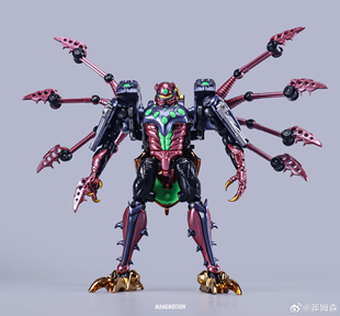 变形玩具 TransArt TA BWM-11金属狼蛛 三变蜘蛛BW猛兽侠超能勇士