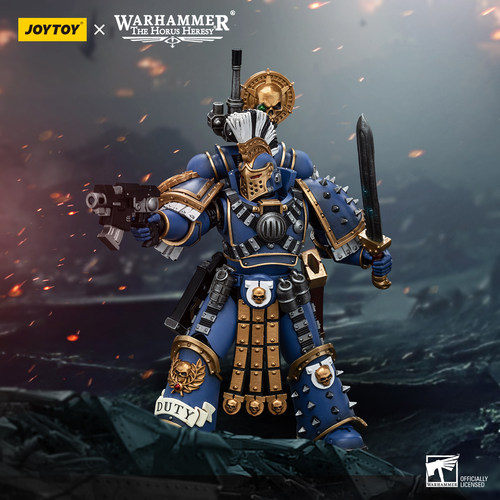 JOYTOY暗源荷鲁斯之乱极限战士雷穆斯•文塔努斯1/18成品可动兵人