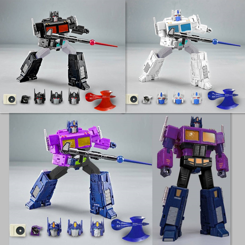 变形玩具MD005紫色黑色白色版