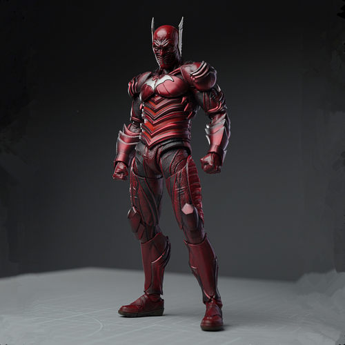 圆野文化 良品制造 红色死神 红死魔 成品1/12可动人偶手办UPF