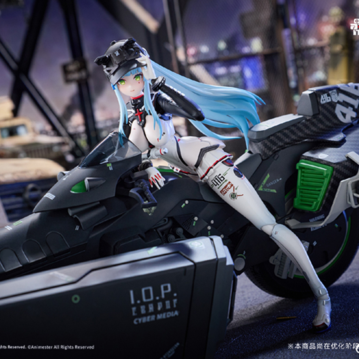 核金重构 少女前线2-追放 可露凯  角色版 1/12 成品可动模型图片