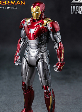 THREEZERO 3A DLX 钢铁侠 MK47 Mark蜘蛛侠英雄归来 可动人偶手办