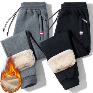 Quality Joggers Pants High Fleece Fashion Winter Men Warm