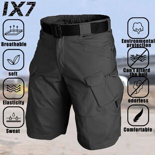 Waterproof Urban Men Outdoor Shorts Brand Cargo Military