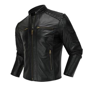 Top Genuine Motorcycle Jacket Cowhide Leather 2023 Sta Layer