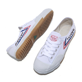 飞跃武术帆布鞋 晨练男女小白鞋 学生体考田径跑步鞋 国货运动休闲鞋