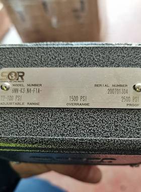 BH-411001-411美国SOR压力传感器 索尔限位开关54NN-K118-M4-C2A-