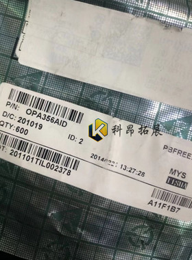 OPA356AIDR OPA356AID SOIC-8 单路运算放大器 全新原装 BOM配单
