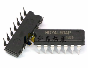 全新原裝 HD74LS04P DIP14 直插六路反相器 拍前咨詢 BOM配單