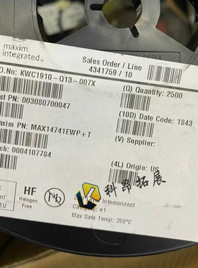 MAX14741EWP+T WLBGA 电子元器件芯片 全新原装 BOM配单 拍前咨询
