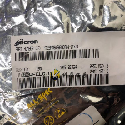 MT29F4G08ABADAH4-ITX:D BGA 存储器芯片 全新原装 配单 拍前咨询