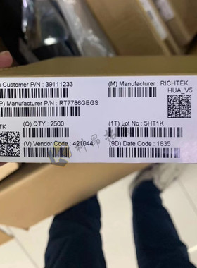 RT7786GEGS SOP-8 控制器 RT7786GEGS 全新原装