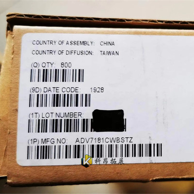 ADV7181CWBSTZ LQFP64 视频解码器IC芯片 全新原装 BOM配单可开票