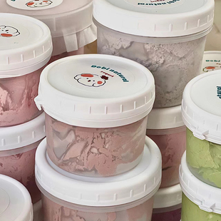 希腊干噎酸奶杯子手工双皮奶椰子冻冰淇淋奶冻一次性水果捞打包罐