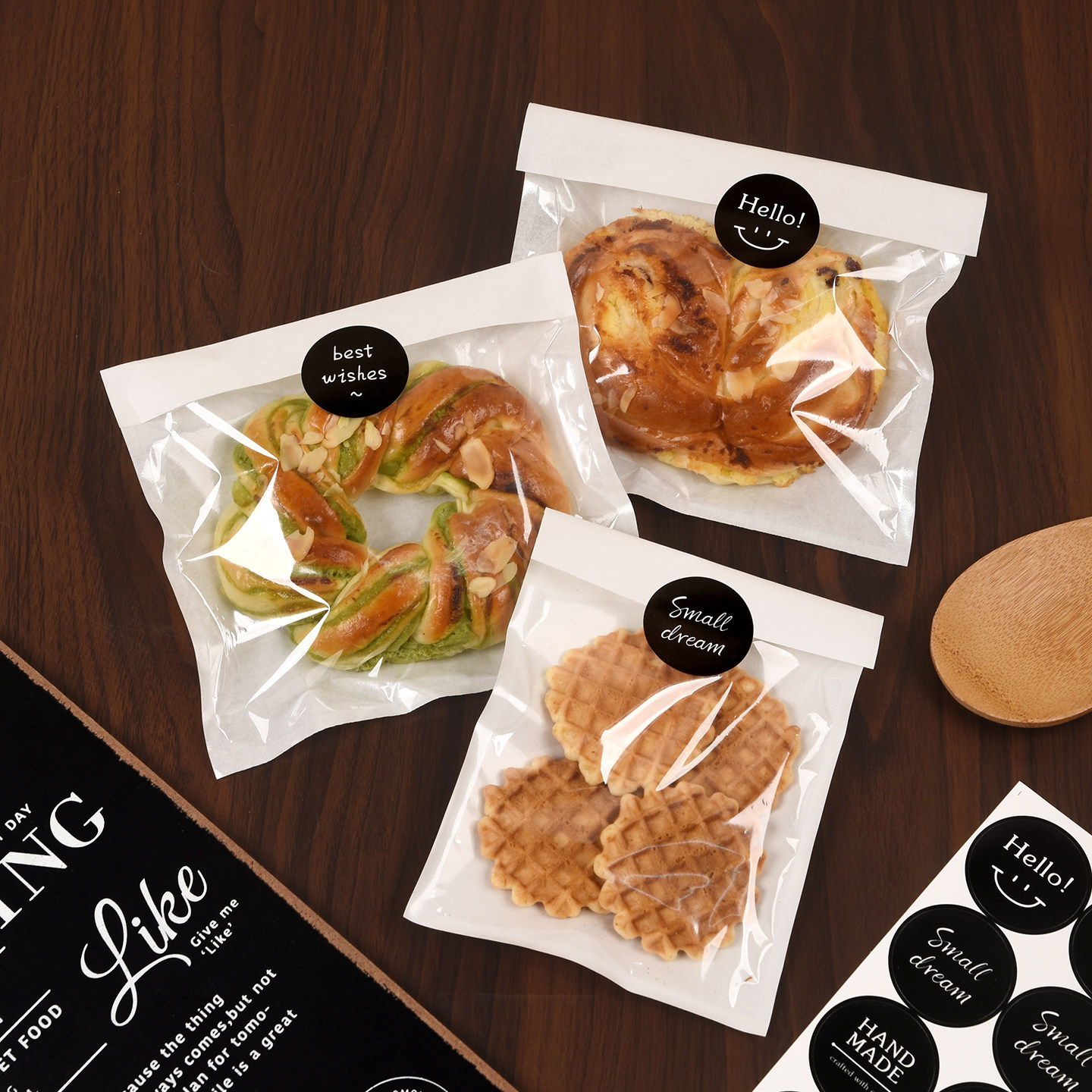 欧包贝果面包包装袋切片吐司单独加厚烘焙三明治透明膜纸打包袋,厨房/烹饪用具,点心包装盒/包装袋,淘宝优惠券,粉丝福利购,淘宝优惠卷