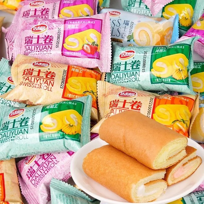 达利园瑞士卷蛋糕营养早餐即食