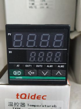 台泉 数显智能温控表 CH102 FK02-MAN 短壳 K400/RELAY/SSR