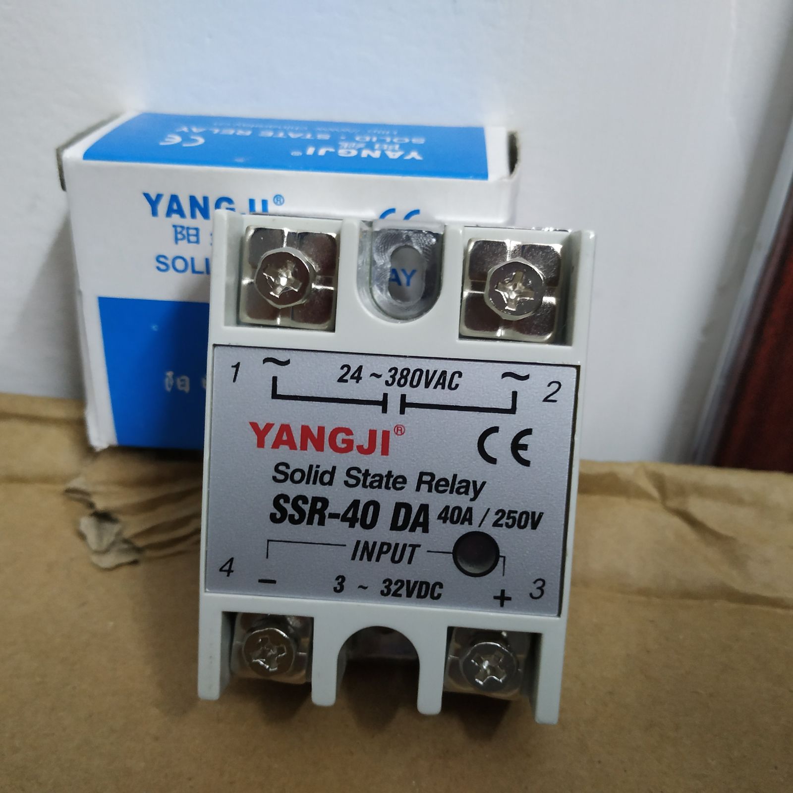 阳继FOTEK 单相交流固态继电器 SSR-40DA  负载40A 五金/工具 固态继电器 原图主图