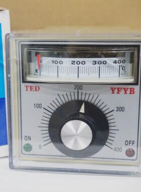 扬丰仪表 旋钮指针温度控制表温控器 TED-2001 K型400度 220VAC