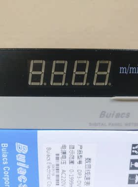 健力BUIACS 数显转速表线速表 DP3-DV-SM2 10VDC/1999M/min