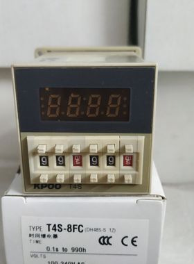 开普KPOO 双时间循环数显时间继电器 T4S-8FC (DH48S-S/1Z)