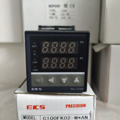 扬丰EKS 48数显智能温控表 REX-C100 FK02-MAN K型400/继电器