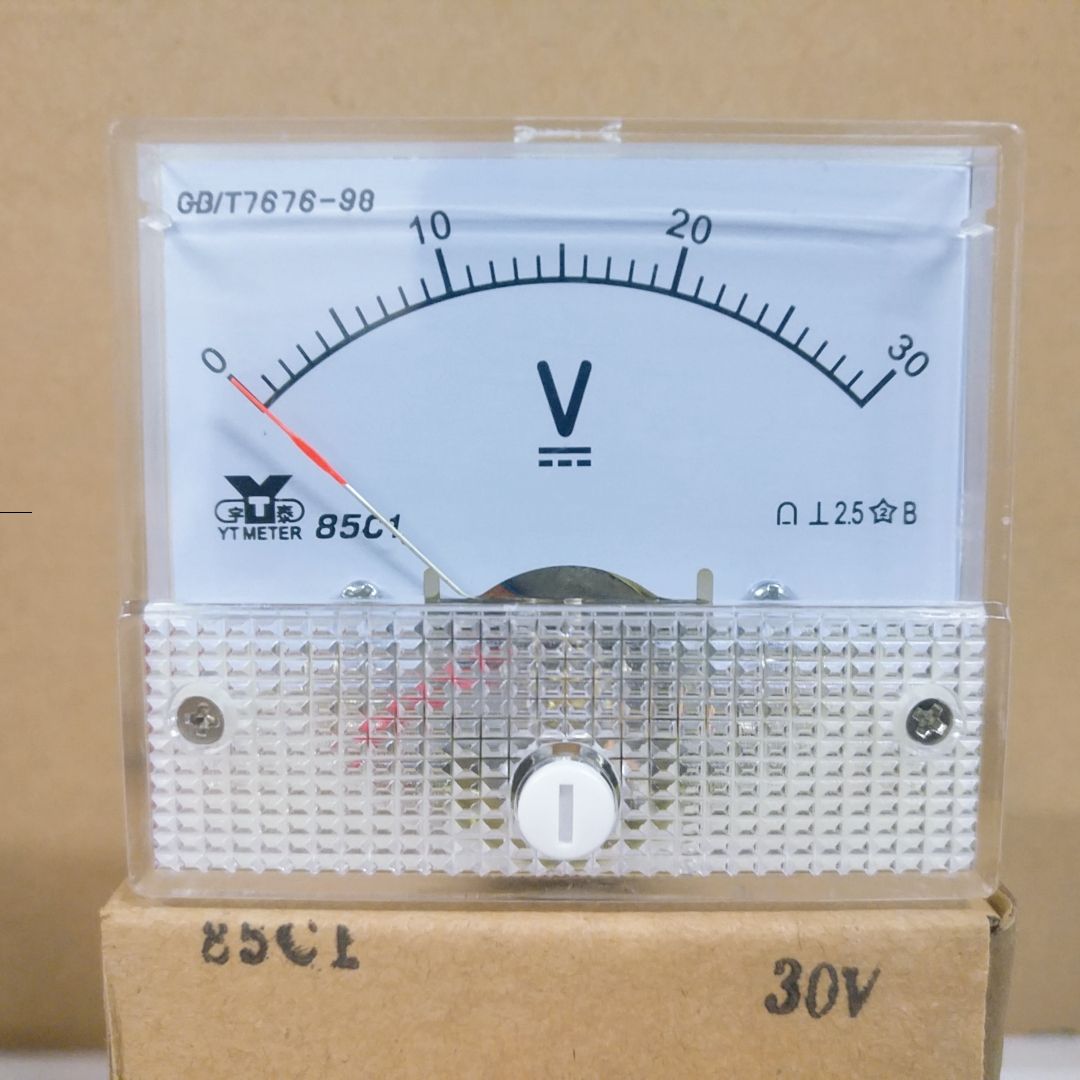 中达宇泰 指针式直流型电压表 85c1- 5v 10v 20v 30v 50v