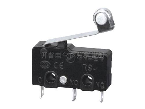 冈本电子GNBER 限位微动开关 RS-5GL2S 铜轮杠杆型 5A