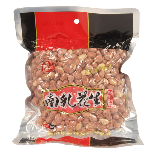 河南特产长领南乳新花生米下酒菜500g*2五香蒜香味零食熟坚果包邮