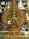 尼泊尔精品鎏金镶嵌千手观音雕像 镶嵌宝石手工铜雕像高度53cm