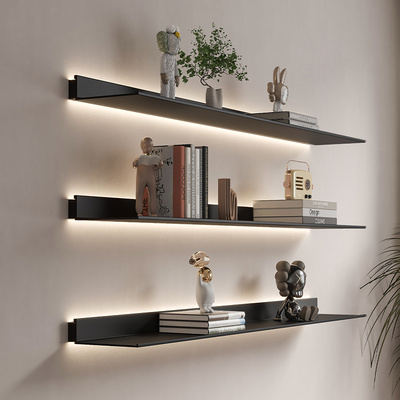 梅氏铝合金LED发光层板置物架