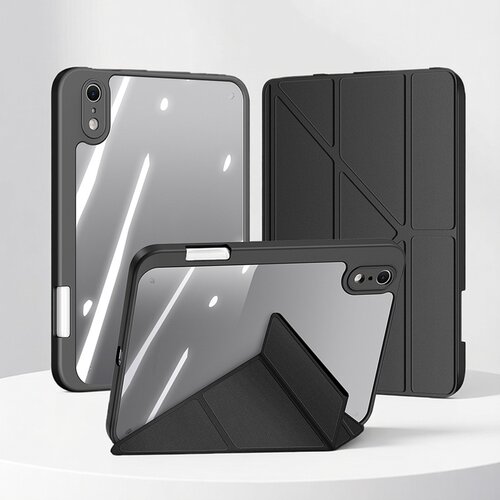 DUX DUCIS适用iPadmini8分离式平板保护套亚克力mini7透明壳笔槽简约苹果ipadmini6支架全包mini8三折保护壳