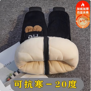 女宝宝超厚裤 棉裤 加绒保暖裤 加厚儿童冬季 子一条过冬外穿 男童冬季