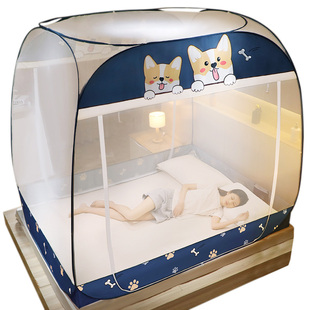 防摔免安装 速发遮光蚊帐家用防尘顶202新款 蒙古包2022宝宝可折叠