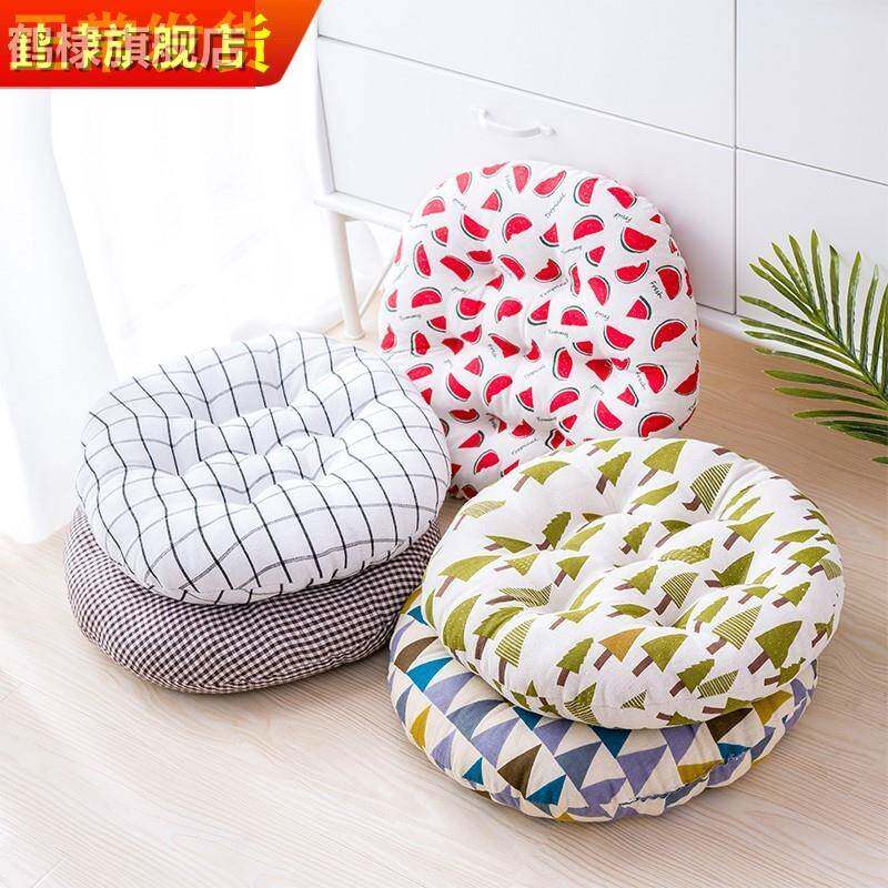 速发圆形加厚坐垫子电脑室椅子垫办公坐凳生学子餐桌屁股垫软家用