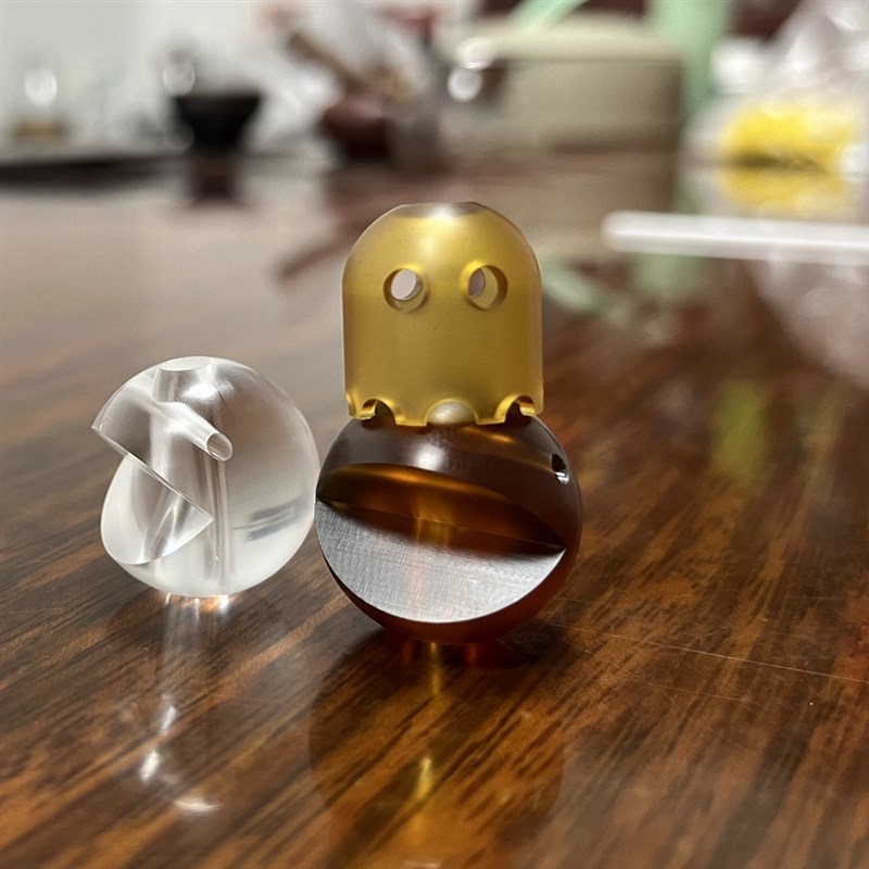 速发吃 水母怪小幽IPE灵钛折刀坠挂扣防丢电手滑项链吊坠